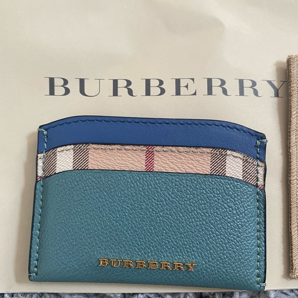 Authentic Burberry card case/card holder